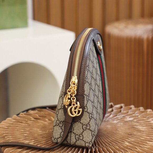 Gucci GG Supreme Ophidia Dome Small Shoulder - Picture 4 of 9